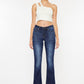 Mid Rise Flare Jeans