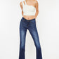 Mid Rise Flare Jeans