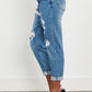 High Waisted Boyfriend Jeans