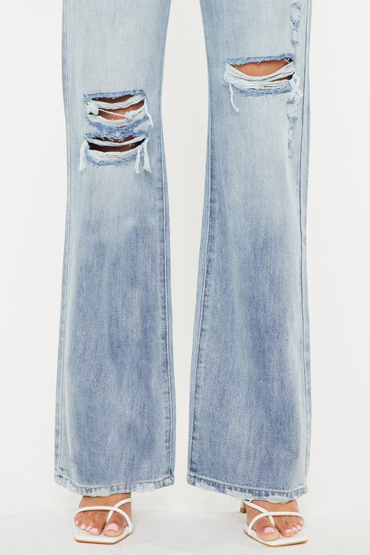 ULTRA HIGH RISE 90'S FLARE JEANS