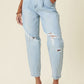 Distressed Slouchy Jeans