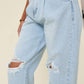 Distressed Slouchy Jeans