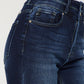 High Rise Wide Waistband Skinny Bootcut