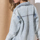 Sparkle Stone Stripe Denim Jacket