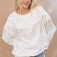 Rhinestone Fringe Pullover Top