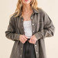 Sparkle Stone Stripe Denim Jacket