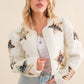 Quilted Multi Star Padded Western Jacket