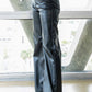 Vegan Leather Wide Leg Pants