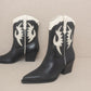 OASIS SOCIETY Houston - Layered Panel Cowboy Boots
