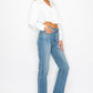 TUMMY CONTROL HIGH RISE STRAIGHT JEANS