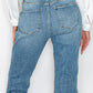 TUMMY CONTROL HIGH RISE STRAIGHT JEANS