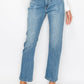 TUMMY CONTROL HIGH RISE STRAIGHT JEANS