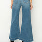 HIGH RISE CROP PALAZZO JEANS