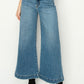 HIGH RISE CROP PALAZZO JEANS