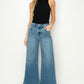 HIGH RISE CROP PALAZZO JEANS