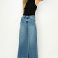 HIGH RISE CROP PALAZZO JEANS