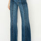 HIGH RISE RELAXED FLARE JEANS