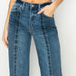 HIGH RISE RELAXED FLARE JEANS