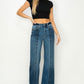 HIGH RISE RELAXED FLARE JEANS