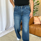 RFM Full Size High Rise Tummy Control Wide Leg Jeans