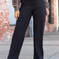 The Brooke Black Wide Leg Full Length with Pockets