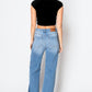 TUMMY CONTROL 90'S VINTAGE HIGH RISE WIDE JEANS