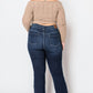 PLUS CORSET HIGH RISE DOUBLE WAIST BOOTCUT JEANS