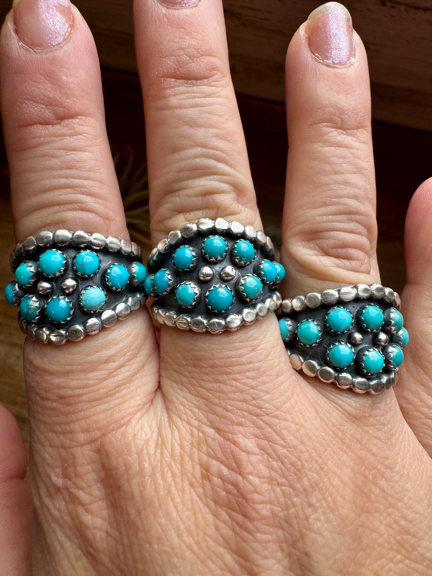 Kingman Turquoise & Sterling Silver ring