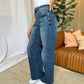 RFM Full Size High Rise Tummy Control Wide Leg Jeans