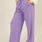 HYFVE Drawstring High Rise Wide Leg Pants