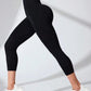 High Waist Cropped Active Leggings