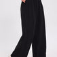 Basic Bae Elastic Waist Wide Leg Pants