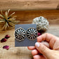 Bigger Round Sterling silver stud earrings