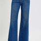 RISEN Tummy Control High Rise Wide Leg Jeans