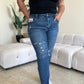 Judy Blue Full Size Queen Of Hearts Coin Pocket BF Jeans