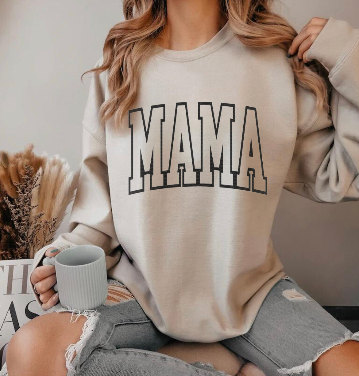 MAMA minimalist sweatshirt