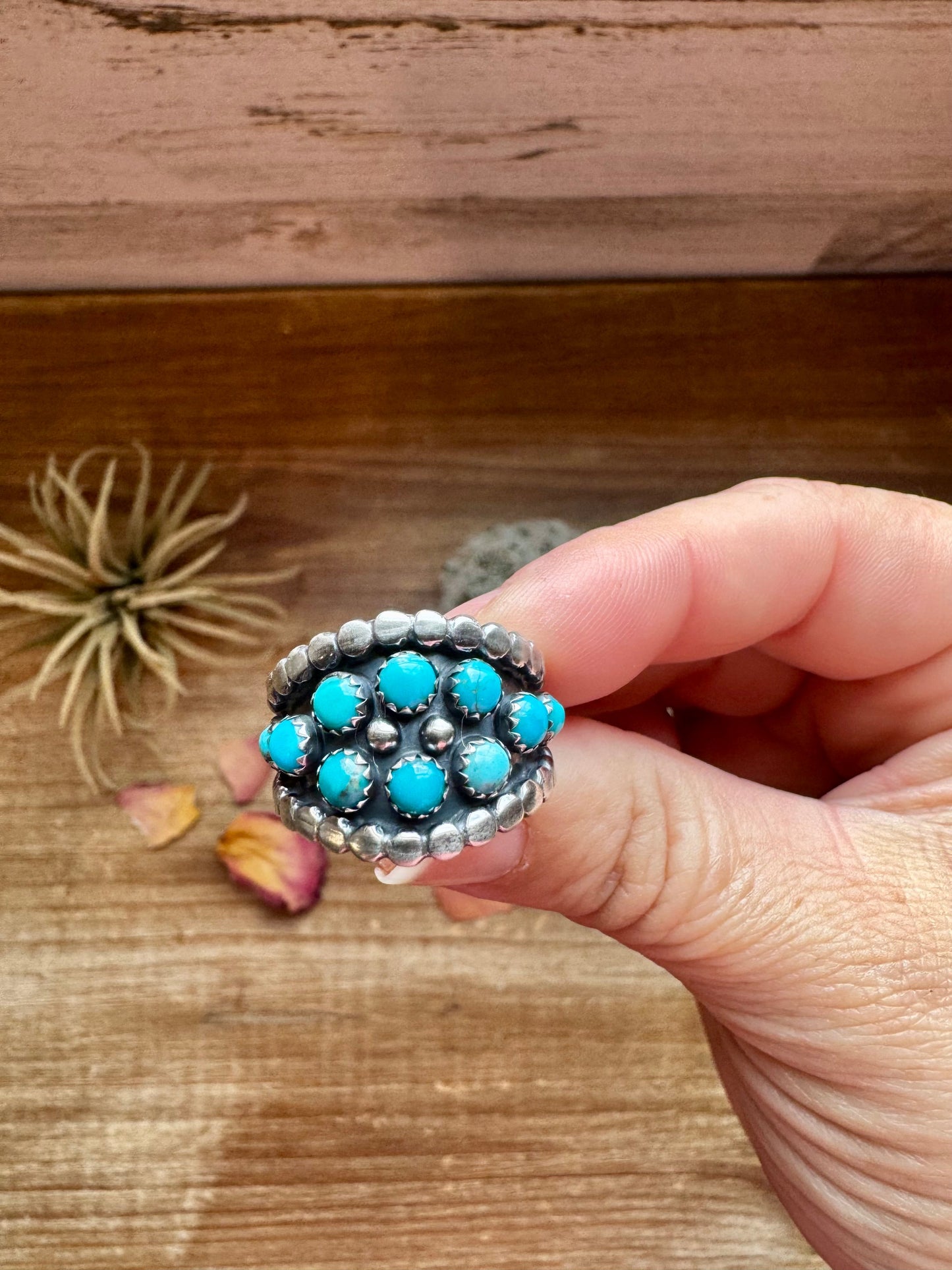 Kingman Turquoise & Sterling Silver ring