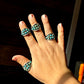 Kingman Turquoise & Sterling Silver ring