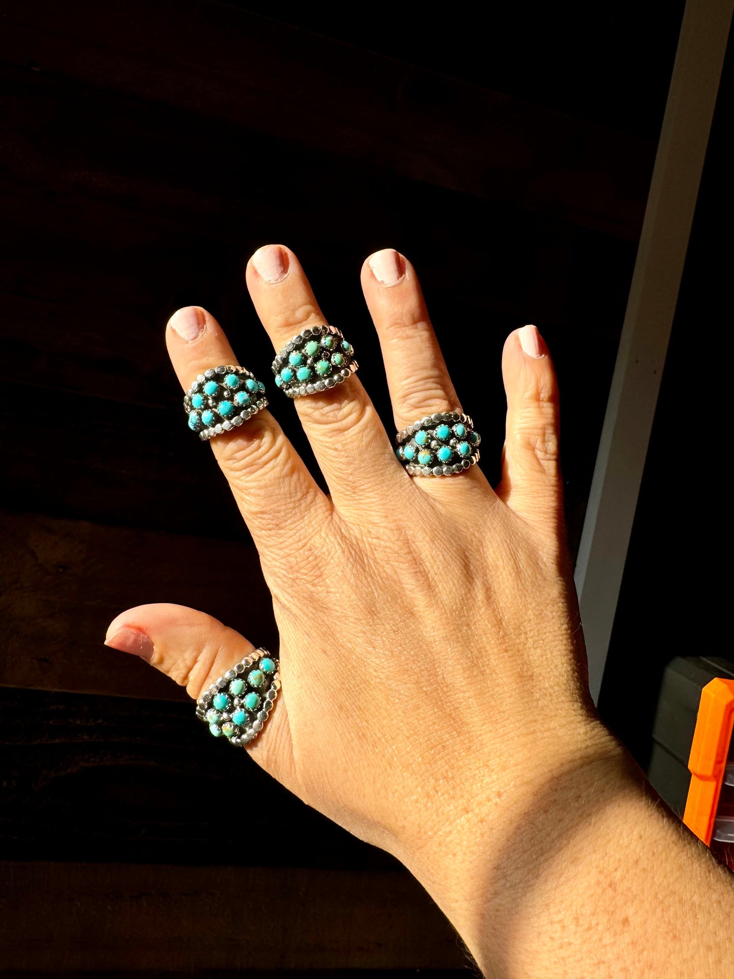 Kingman Turquoise & Sterling Silver ring