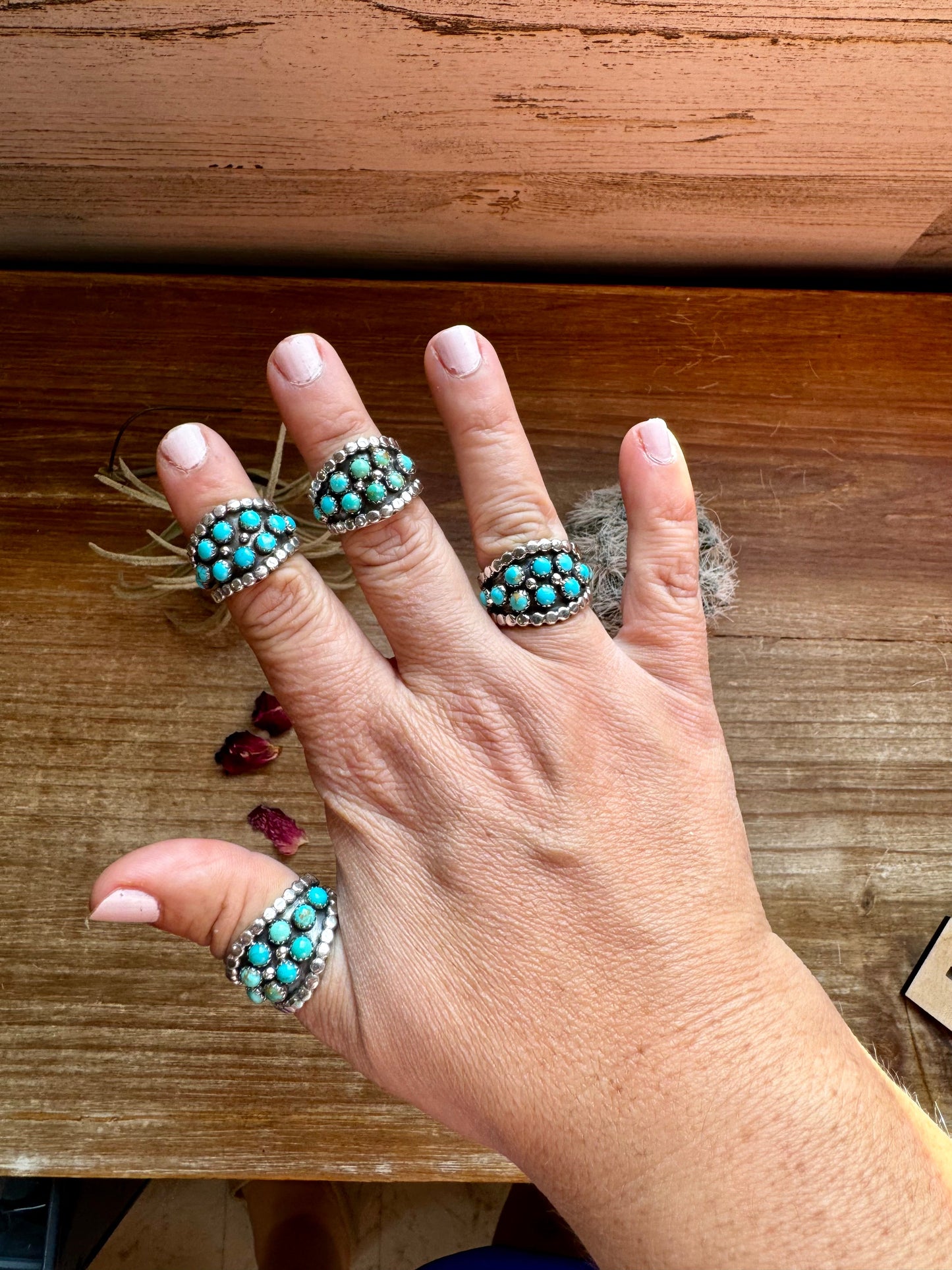 Kingman Turquoise & Sterling Silver ring