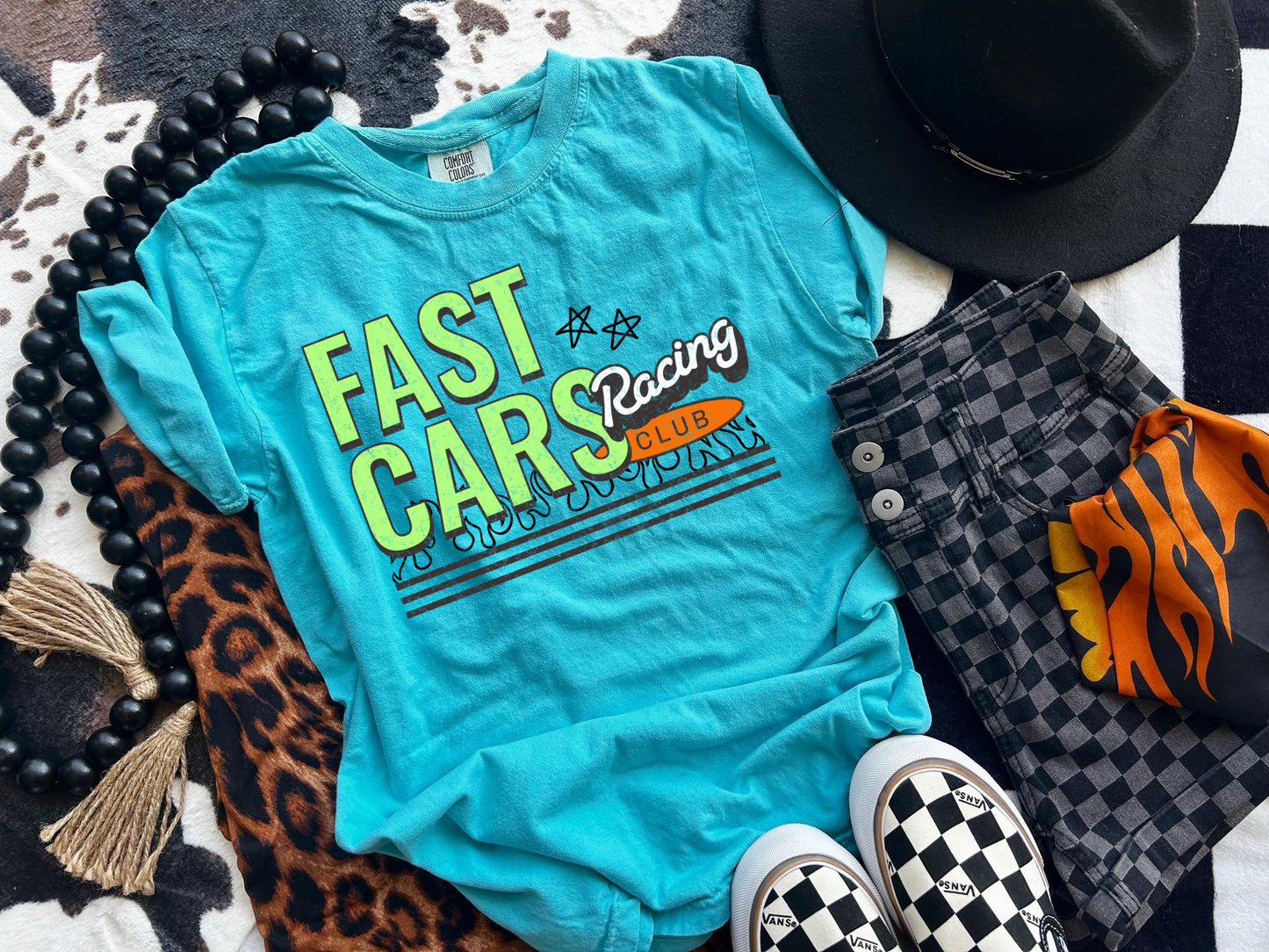 Fast Cars Racing Tee