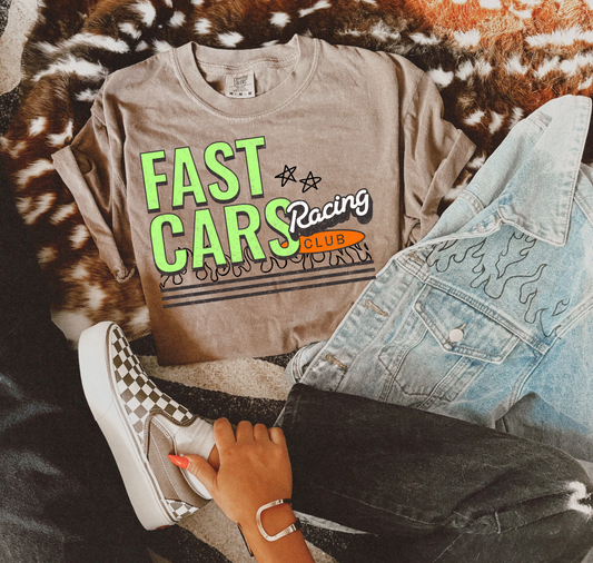 Fast Cars Racing Tee