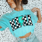 Checkered Mama Bolt Tee