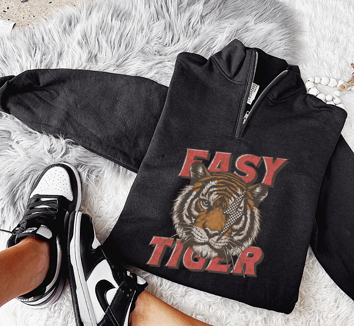 Easy Tiger Collared Quarter Zip