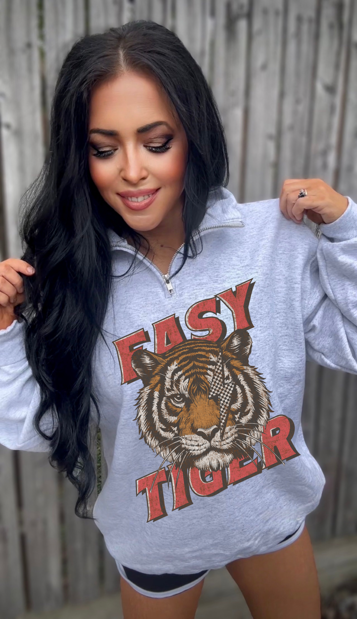 Easy Tiger Collared Quarter Zip