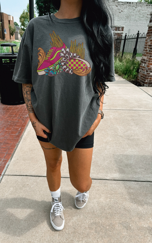 Neon Kicks tee