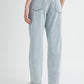 MABLE Pleated Front Detail Straight Jeans