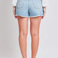 YMI Jeanswear Distressed Frayed Hem Denim Shorts