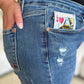 Judy Blue Full Size Queen Of Hearts Coin Pocket BF Jeans