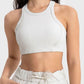 Millennia Wide Strap Cropped Sport Tank